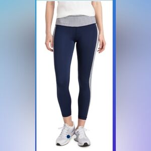 Vineyard Vines Gingham Performance Active Wear Yoga Running Fitness Leggings